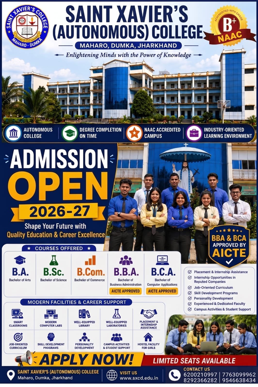 Admission Notice 2026-2027